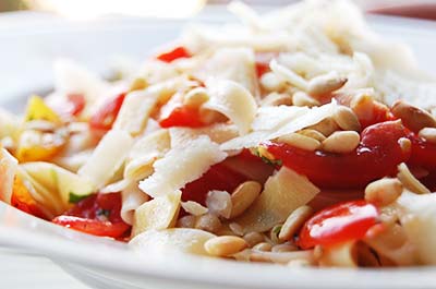 Pasta-met-verse-tomaten