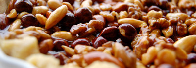 Noten-carameltaart van Susan