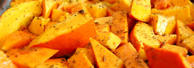 Pompoen met raz-el-hanout