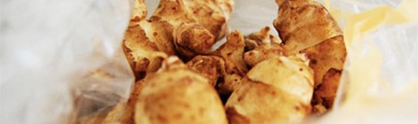Soep van topinambour