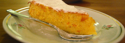 Sinaasappel-amandelcake
