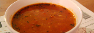 Italiaanse tomatensoep