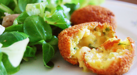 Klassieker: zelfgemaakte garnalenkroketten