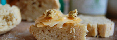 Bierbrood (met oude kaas)