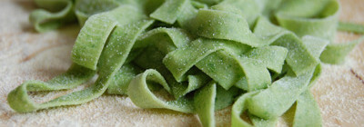 Groene pasta