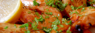 Gamba's met knoflook